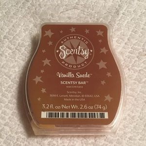 SOLD✨Retired Scentsy Wax Bar - Vanilla Suede